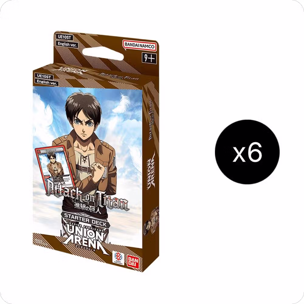 Attack on Titan - Starter Deck Display, Attack on Titan Starter Deck — Union Arena card price