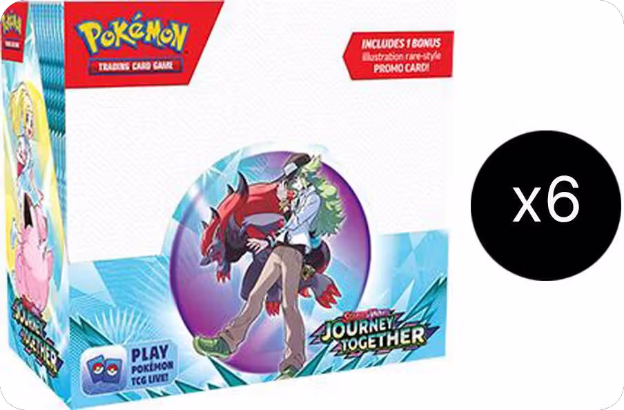 Journey Together Enhanced Booster Box Case, Journey Together — Pokémon sealed product price