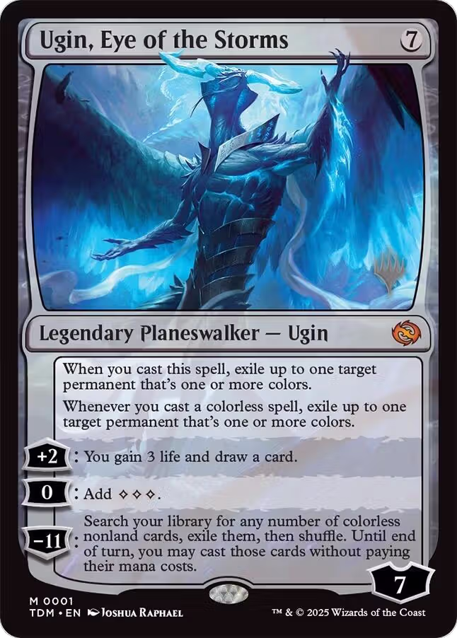 Ugin, Eye of the Storms (1), Promo Pack: Tarkir: Dragonstorm — Magic card price
