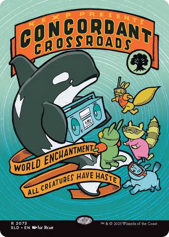 Concordant Crossroads (2073) (2073), Secret Lair Drop Series — Magic card price