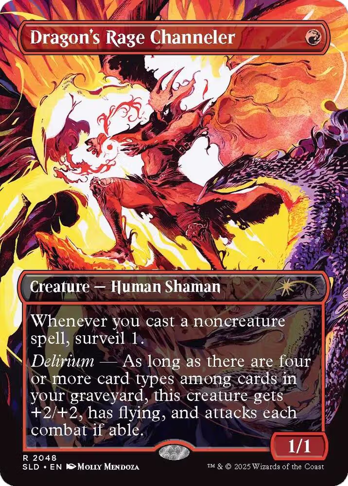 Dragon's Rage Channeler (2048) (2048), Secret Lair Drop Series — Magic card price