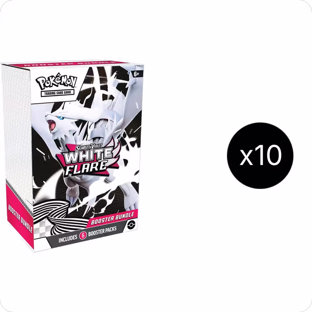 White Flare Booster Bundle Display, White Flare — Pokémon sealed product price