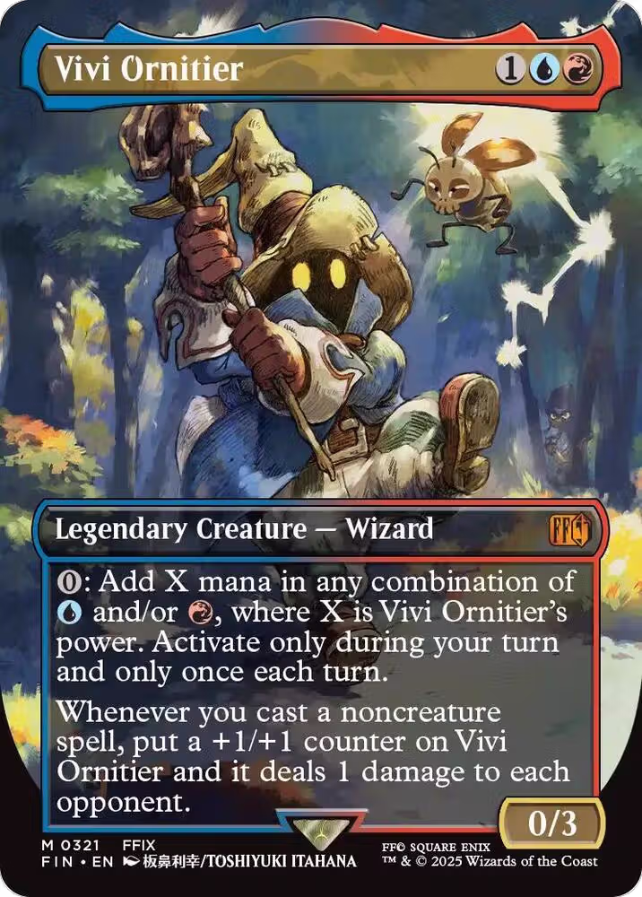 Vivi Ornitier (Borderless) (321), FINAL FANTASY — Magic card price