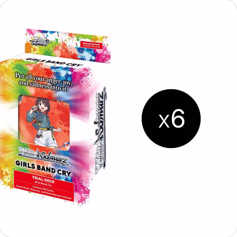 Girls Band Cry Trial Deck Display, Girls Band Cry Premium Booster — Weiß Schwarz card price