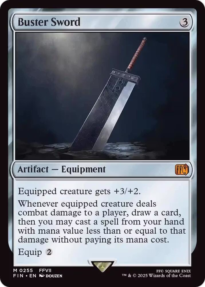 Buster Sword (255), FINAL FANTASY — Magic card price