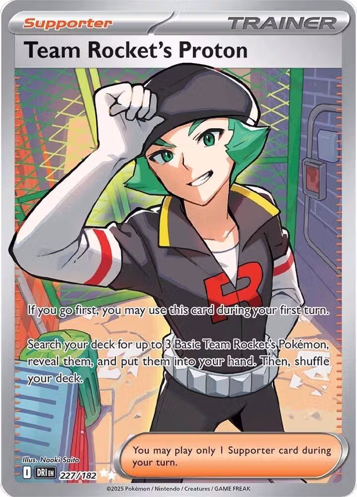 Team Rocket's Proton - 227/182 (227/182), Destined Rivals — Pokémon card price