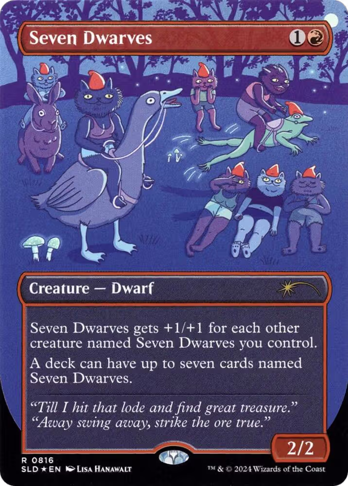 Seven Dwarves (0816) (816), Secret Lair Drop Series — Magic card price