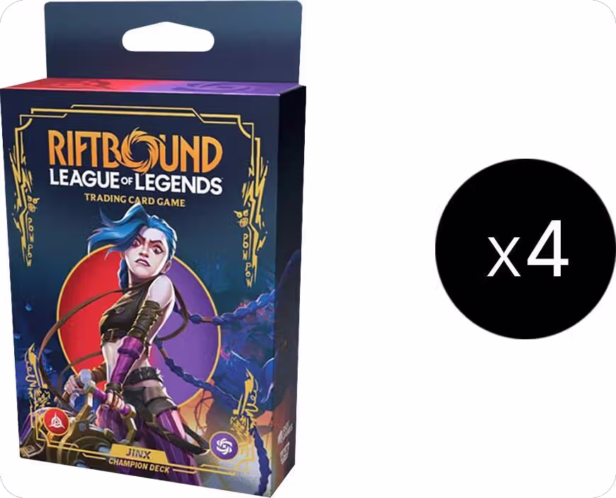 Origins - Champion Deck (Jinx) Display, Origins — Riftbound card price