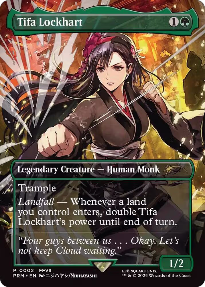 Tifa Lockhart (Borderless) (2), MagicFest Cards — Magic card price