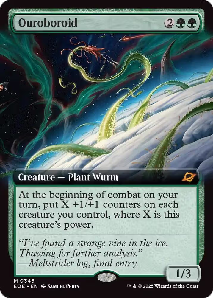 Ouroboroid (Extended Art) (345), Edge of Eternities — Magic card price