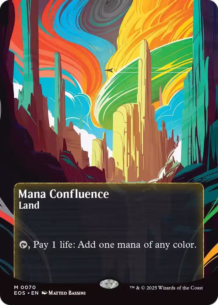 Mana Confluence (0070) (Borderless) (70), Edge of Eternities: Stellar Sights — Magic card price