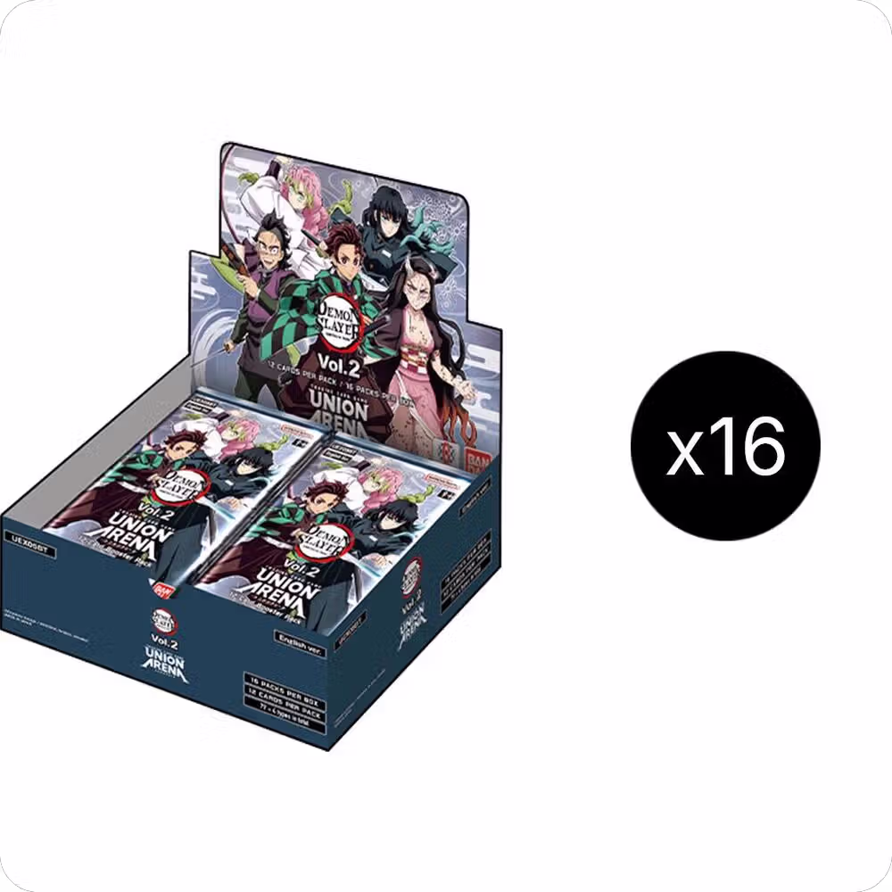 Demon Slayer: Kimetsu no Yaiba Vol.2 - Booster Box Case, UEX05BT: Demon Slayer: Kimetsu no Yaiba Vol.2 — Union Arena sealed product price