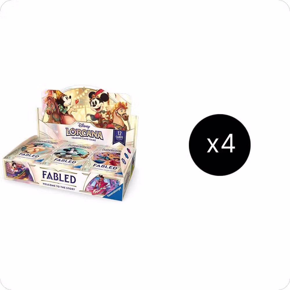 Disney Lorcana: Fabled Booster Box Case, Fabled — Lorcana sealed product price