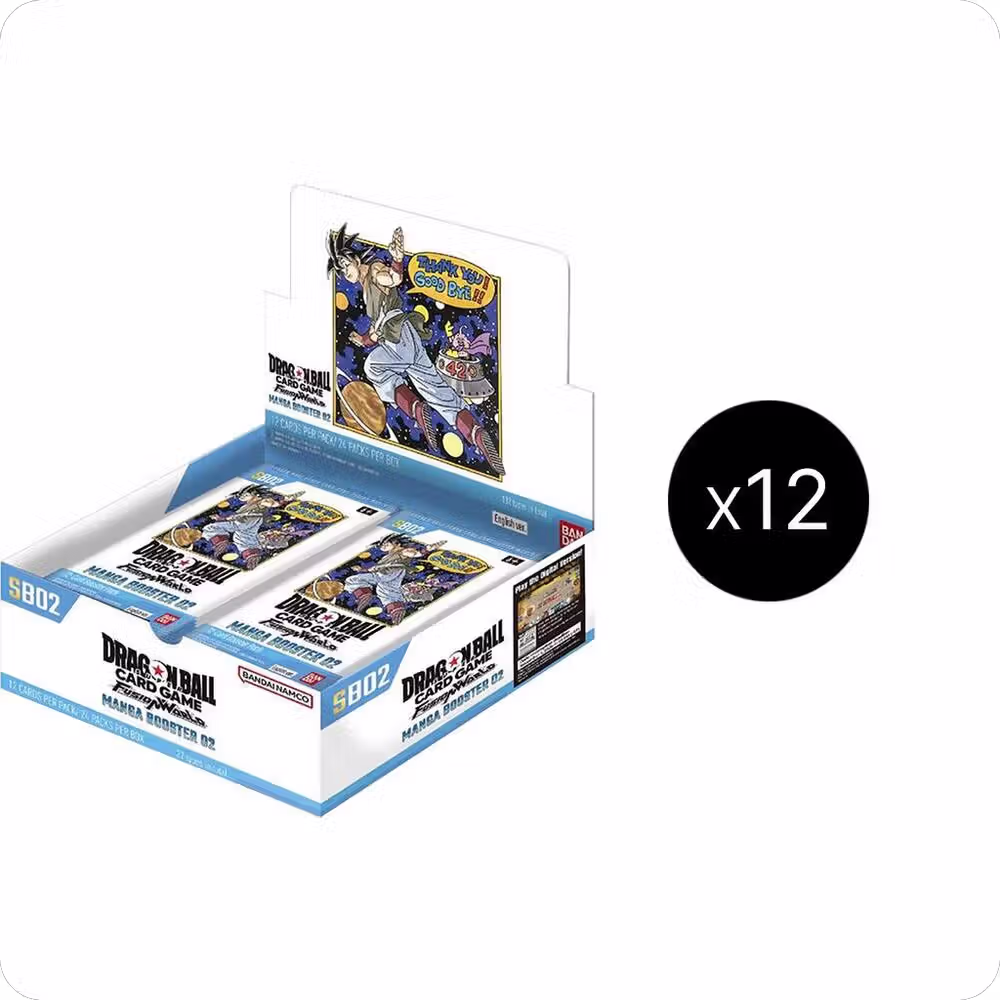 Manga Booster 02 Booster Box Case, Manga Booster 02 — DB Fusion sealed product price