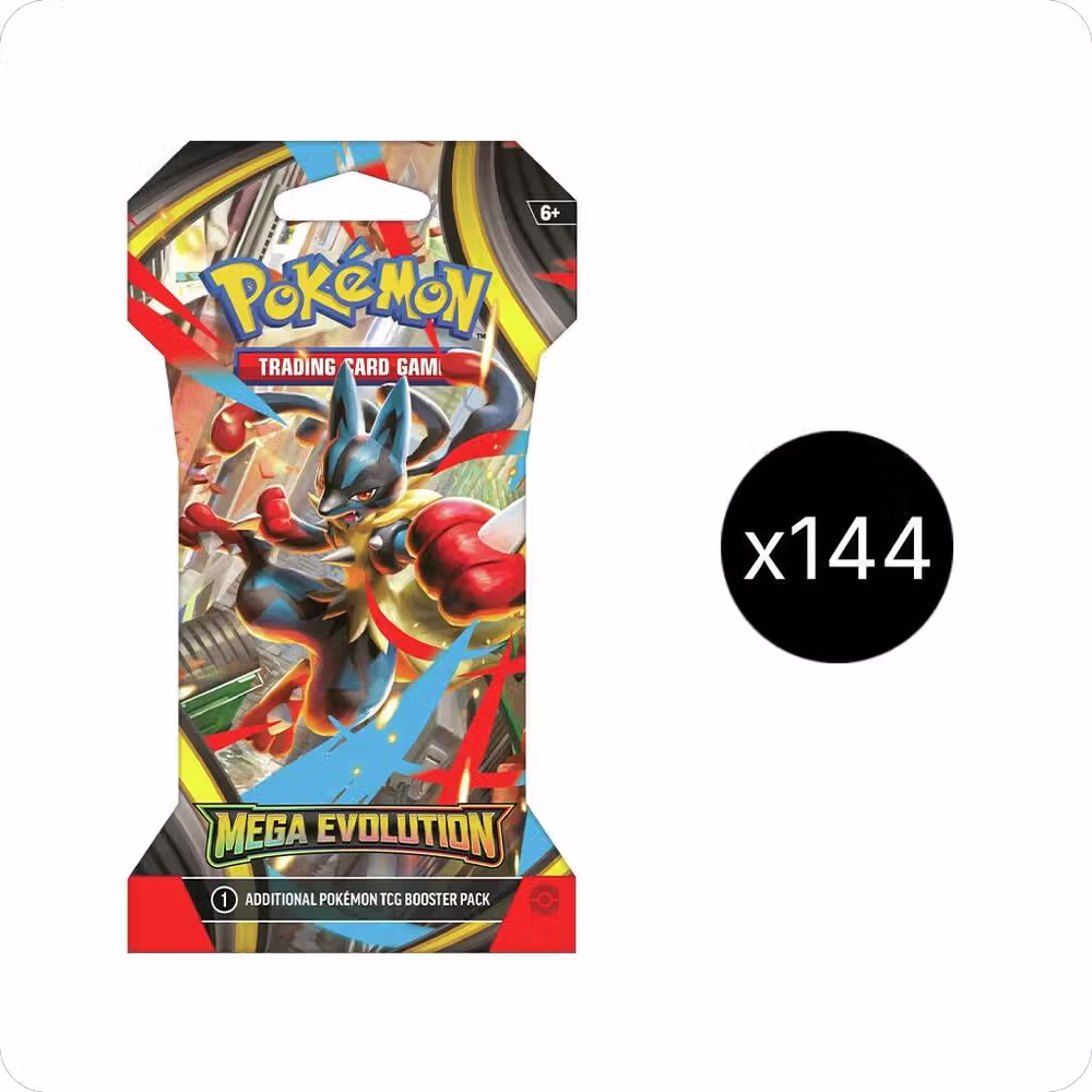 Mega Evolution Sleeved Booster Case, Mega Evolution — Pokémon sealed product price