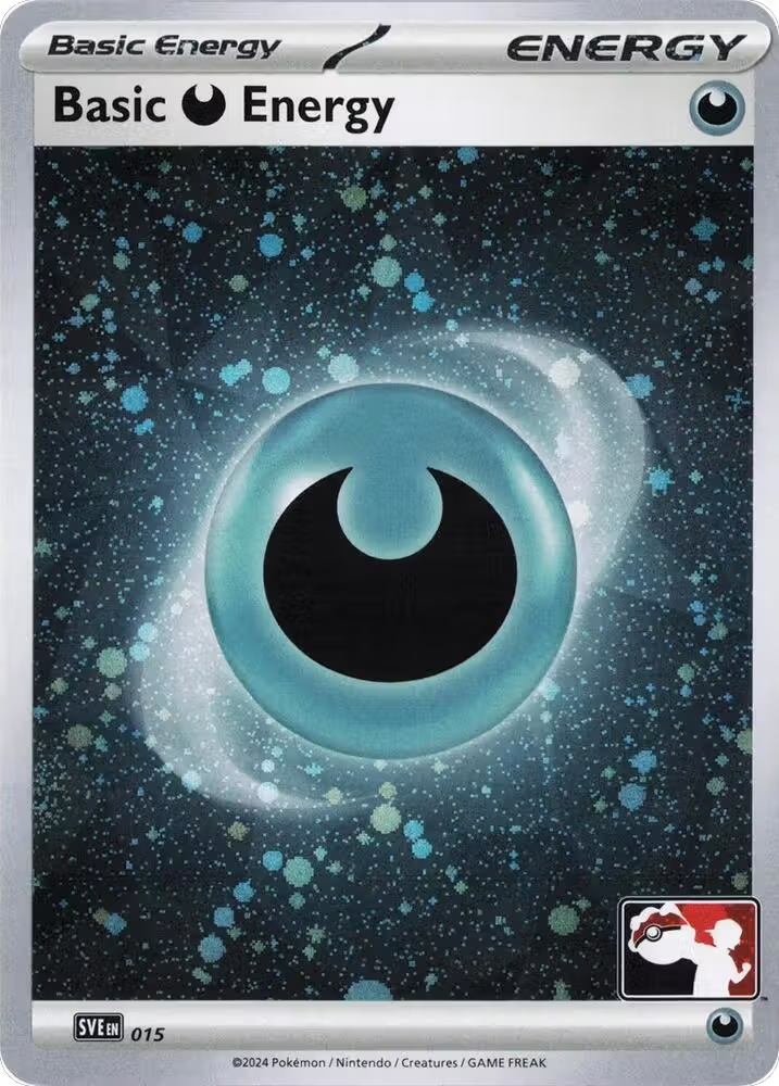 Basic Darkness Energy - 015 (Cosmos Holo) (015), Prize Pack Series Cards — Pokémon card price
