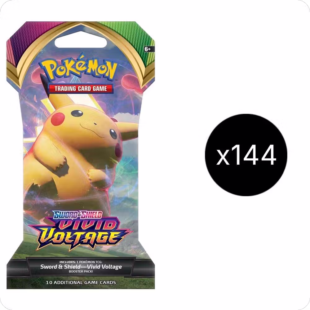 Vivid Voltage Sleeved Booster Case, Vivid Voltage — Pokémon sealed product price