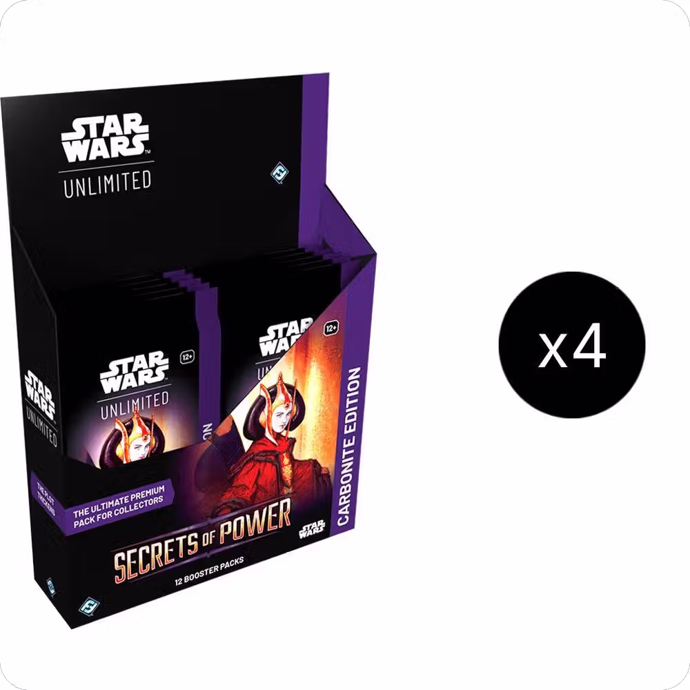 Secrets of Power Carbonite Edition - Booster Case, Secrets of Power — Star Wars sealed product price