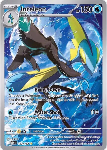 Inteleon - 142/132 (142/132), Mega Evolution — Pokémon card price