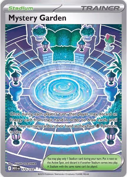 Mystery Garden - 172/132 (172/132), Mega Evolution — Pokémon card price
