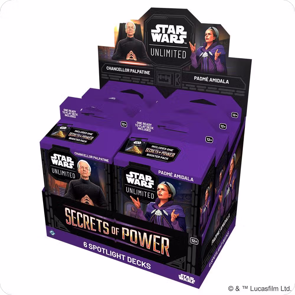 Secrets of Power - Spotlight Deck Display, Secrets of Power — Star Wars card price