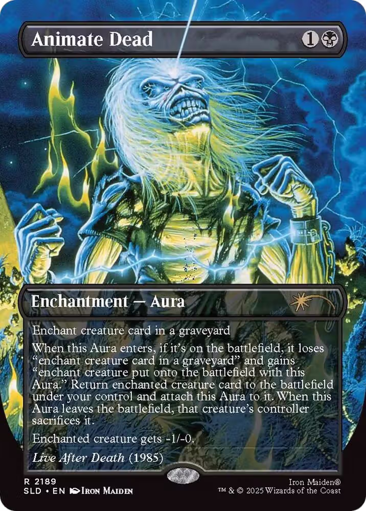 Animate Dead (2189), Secret Lair Drop Series — Magic card price