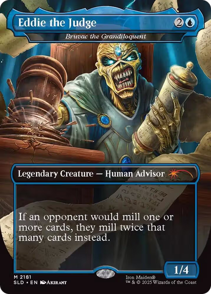 Eddie the Judge - Bruvac the Grandiloquent (2181), Secret Lair Drop Series — Magic card price