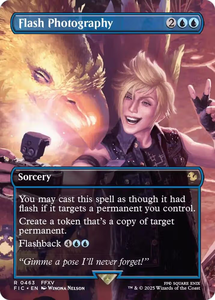 Flash Photography (Borderless) (463), Commander: FINAL FANTASY — Magic card price