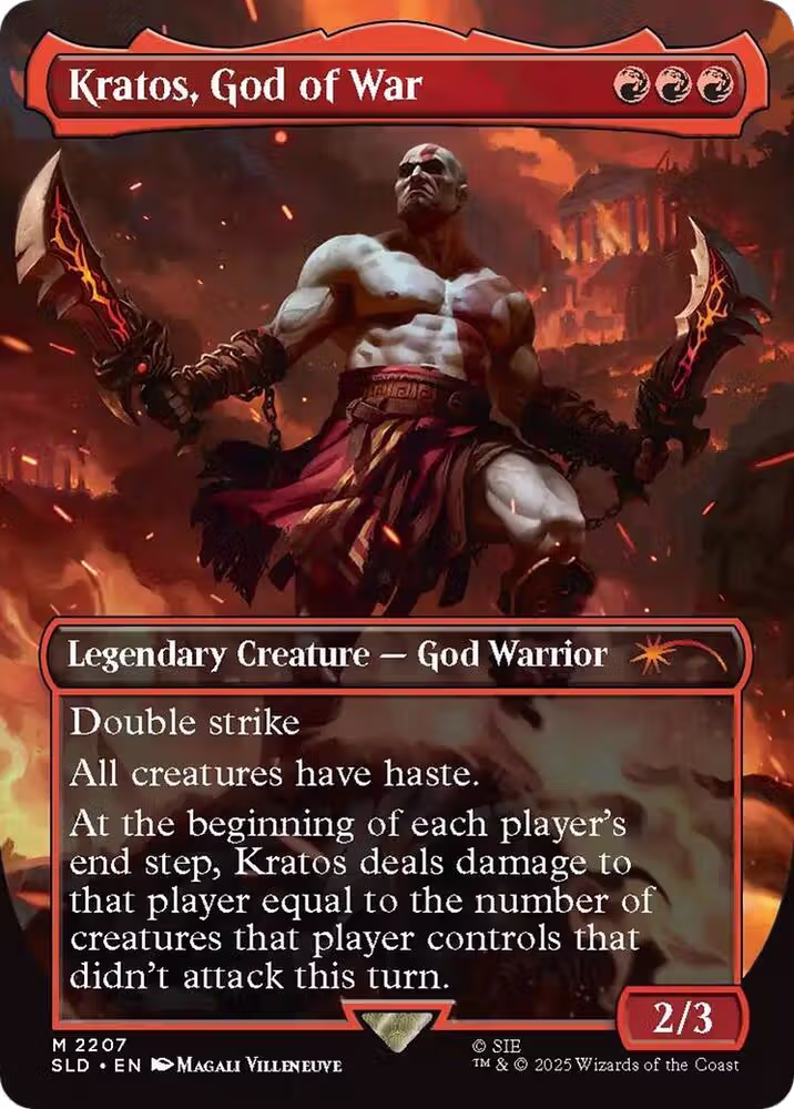 Kratos, God of War (2207), Secret Lair Drop Series — Magic card price