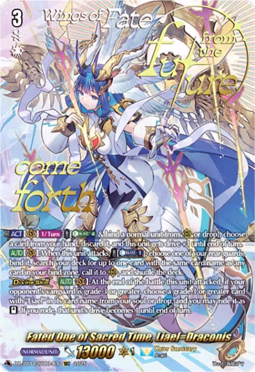Fated One of Sacred Time, Liael=Draconis (SEC) (DZ-BT10/SEC04EN), DZ-BT10: Dragonsoul Resonance — Vanguard card price