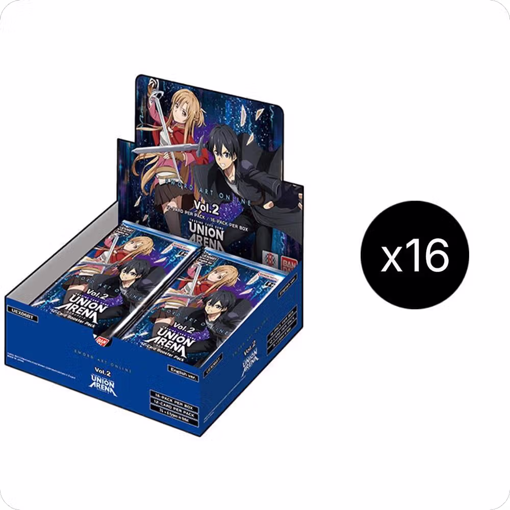 Sword Art Online Vol.2 - Booster Box Case, UEX06BT: Sword Art Online Vol.2 — Union Arena sealed product price