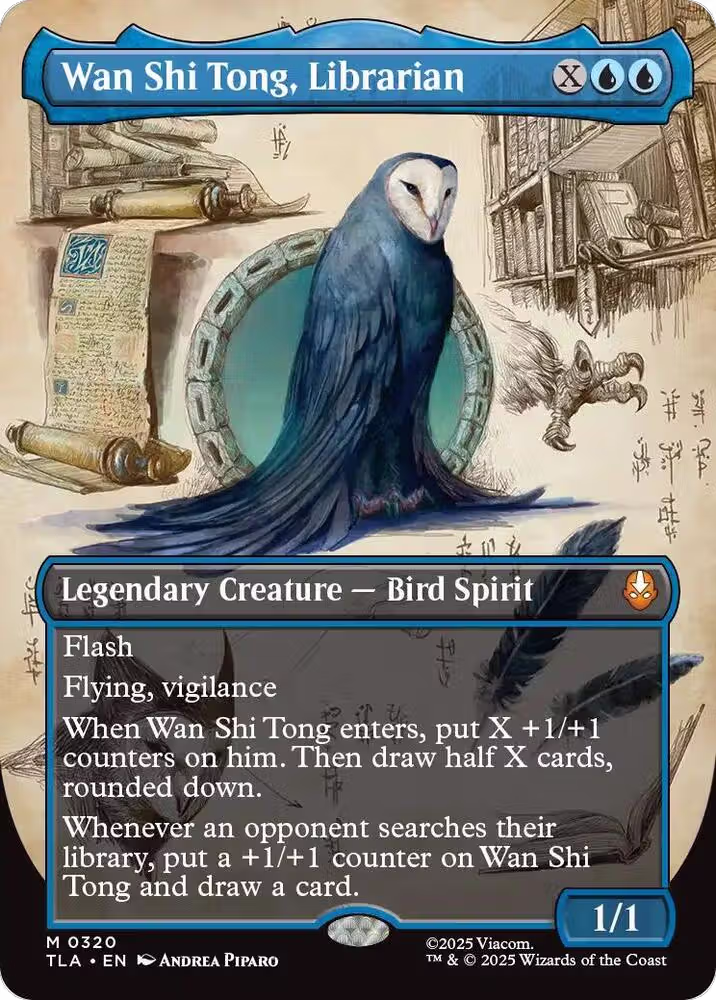 Wan Shi Tong, Librarian (Borderless) (320), Avatar: The Last Airbender — Magic card price