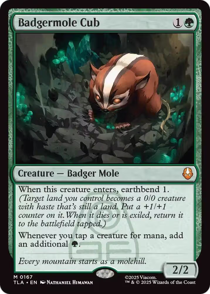 Badgermole Cub (167), Avatar: The Last Airbender — Magic card price