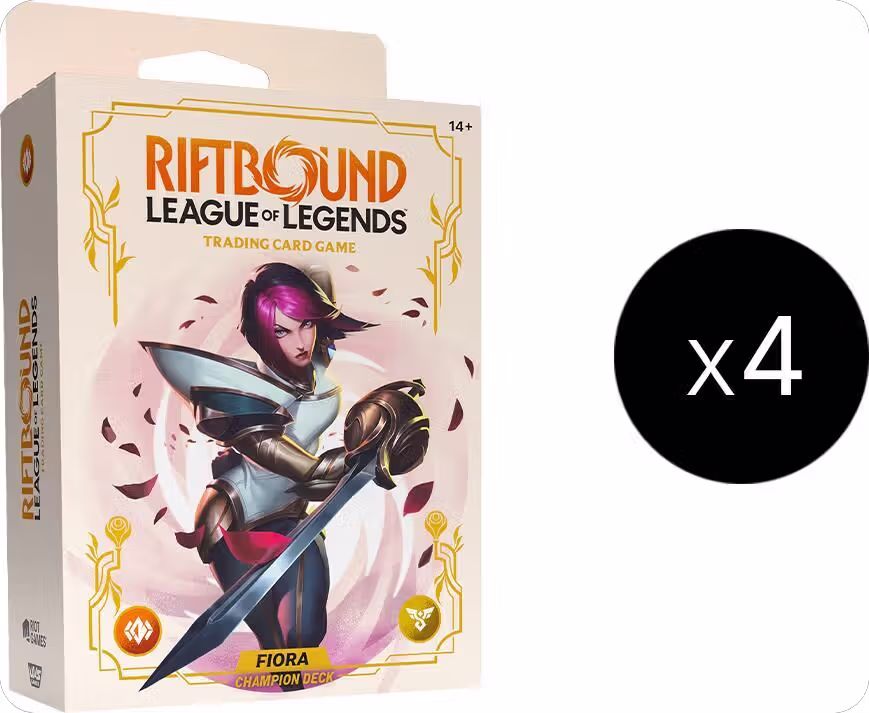 Spiritforged - Champion Deck (Fiora) Display, Spiritforged — Riftbound card price