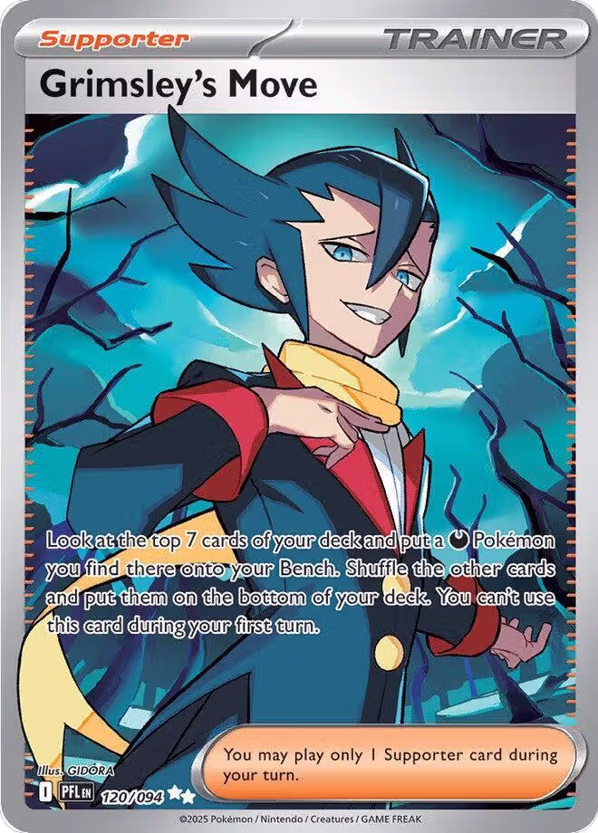 Grimsley's Move - 120/094 (120/094), Phantasmal Flames — Pokémon card price