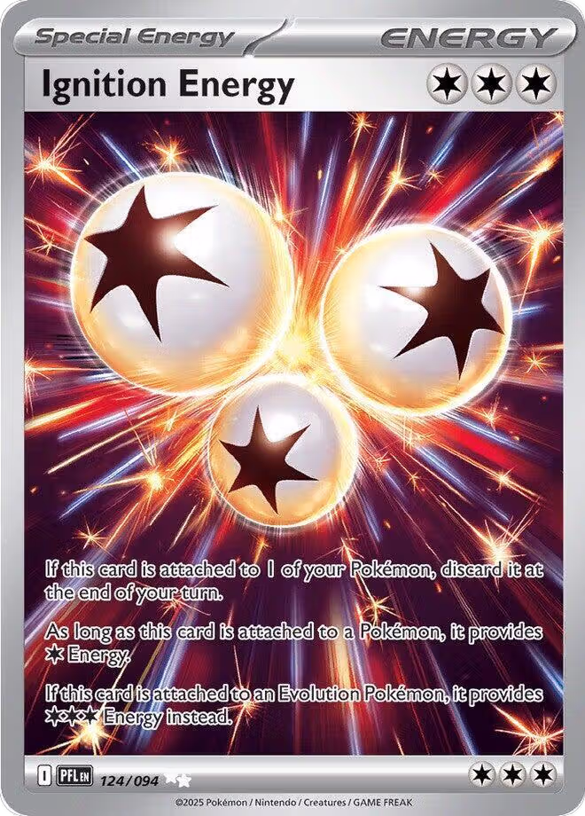 Ignition Energy (124/094), Phantasmal Flames — Pokémon card price