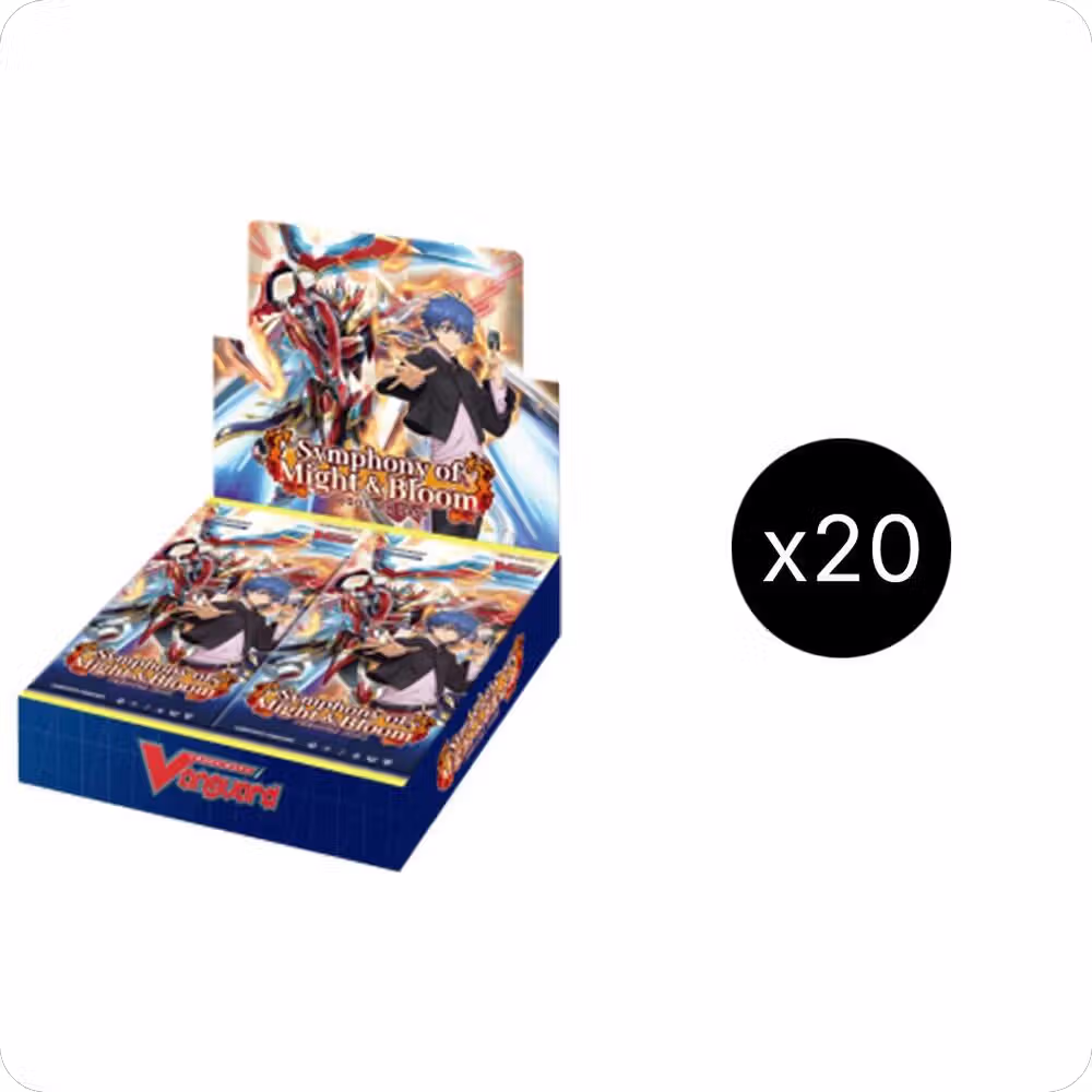 Symphony of Might & Bloom Booster Box Case, DZ-BT11: Symphony of Might & Bloom — Vanguard sealed product price