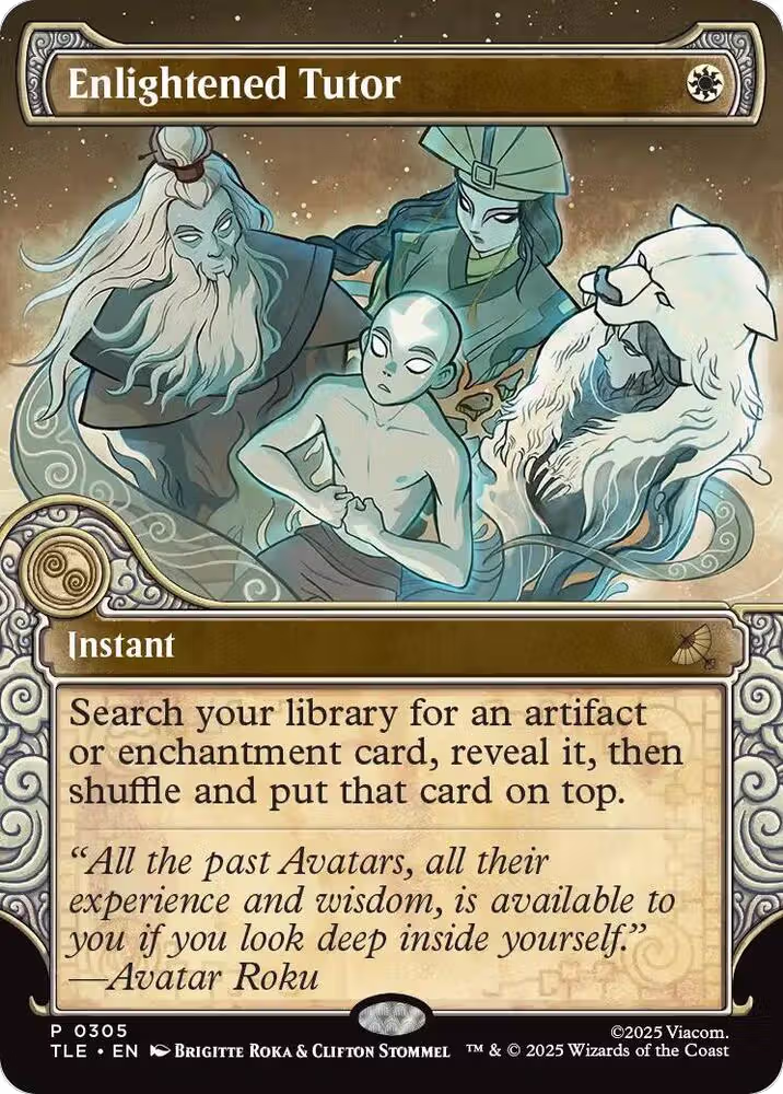 Enlightened Tutor (Showcase) (305), Avatar: The Last Airbender: Eternal-Legal — Magic card price