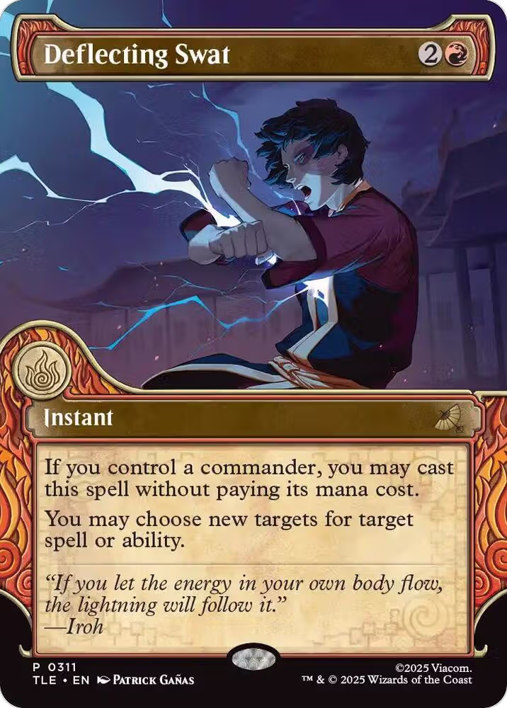 Deflecting Swat (Showcase) (311), Avatar: The Last Airbender: Eternal-Legal — Magic card price