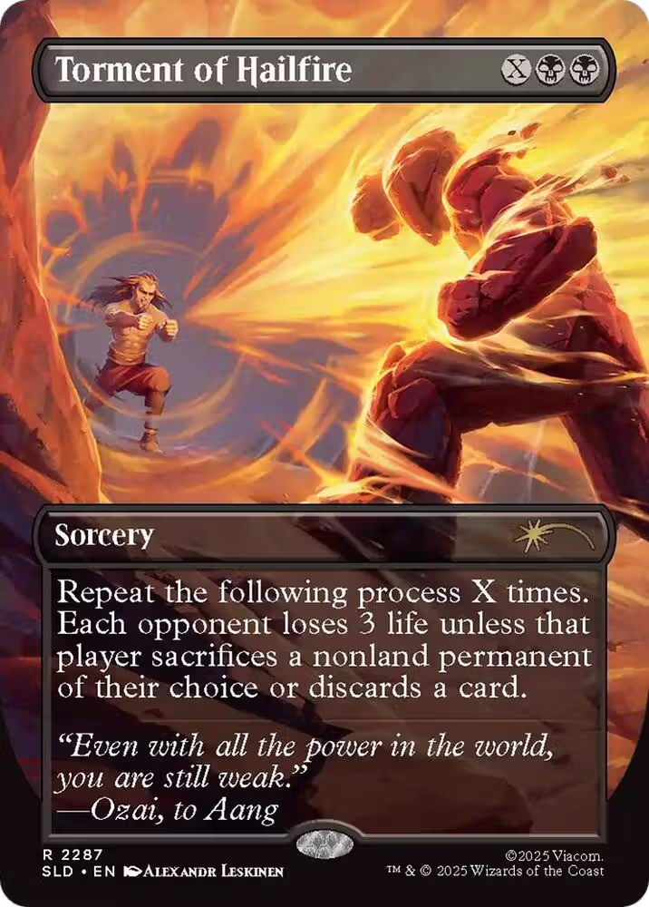 Torment of Hailfire (2287) (2287), Secret Lair Drop Series — Magic card price