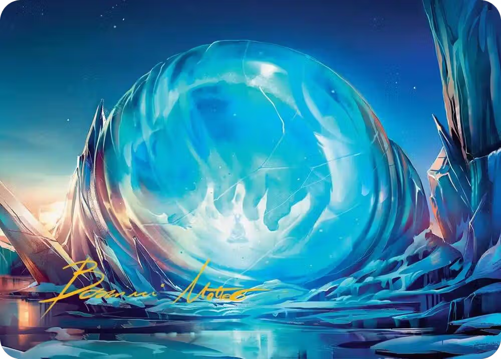 Aang's Iceberg Art Card (Gold-Stamped Signature) (2), Art Series: Avatar: The Last Airbender — Magic card price