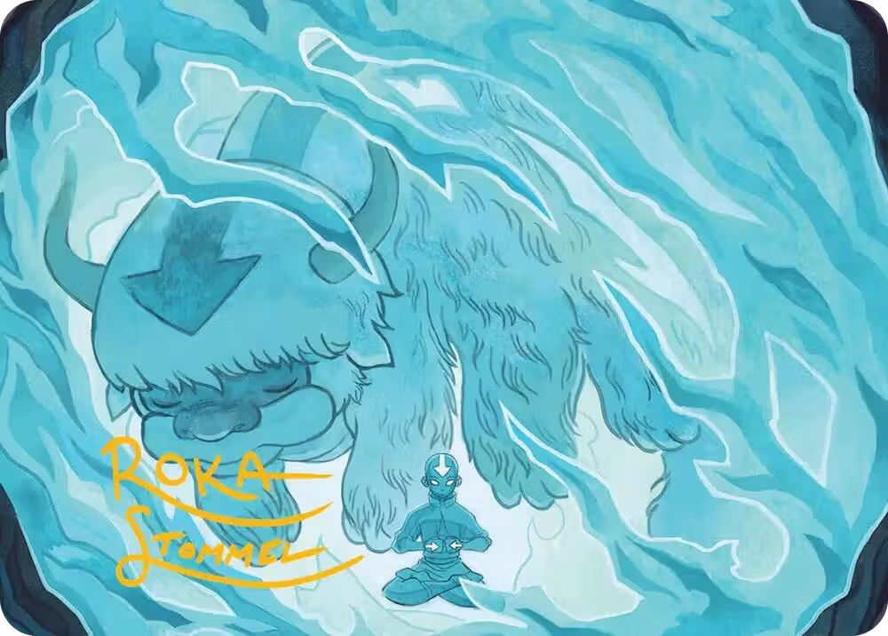 Aang's Iceberg 2 Art Card (Gold-Stamped Signature) (40), Art Series: Avatar: The Last Airbender — Magic card price