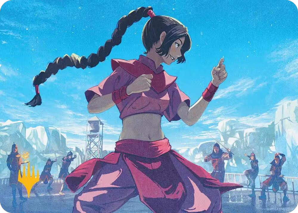 Ty Lee, Chi Blocker Art Card (Gold-Stamped Planeswalker Symbol) (5), Art Series: Avatar: The Last Airbender — Magic card price