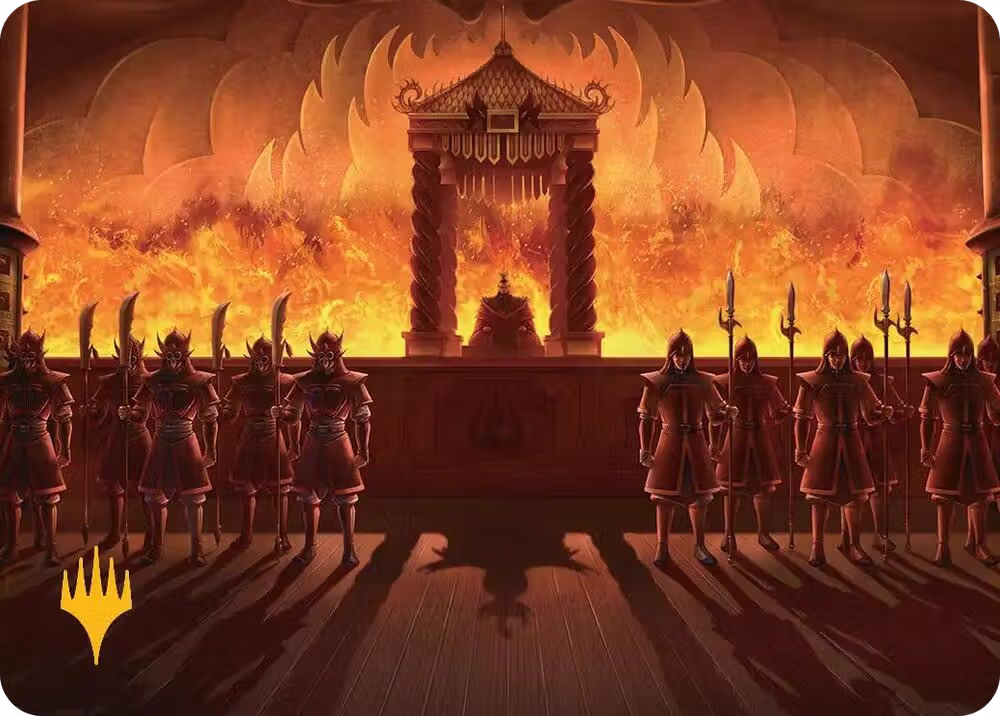Fire Lord Ozai Art Card (Gold-Stamped Planeswalker Symbol) (27), Art Series: Avatar: The Last Airbender — Magic card price