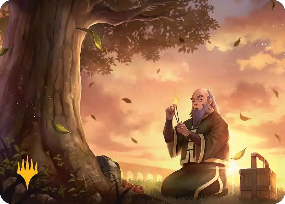 Bastion of Remembrance Art Card (Gold-Stamped Planeswalker Symbol) (30), Art Series: Avatar: The Last Airbender — Magic card price