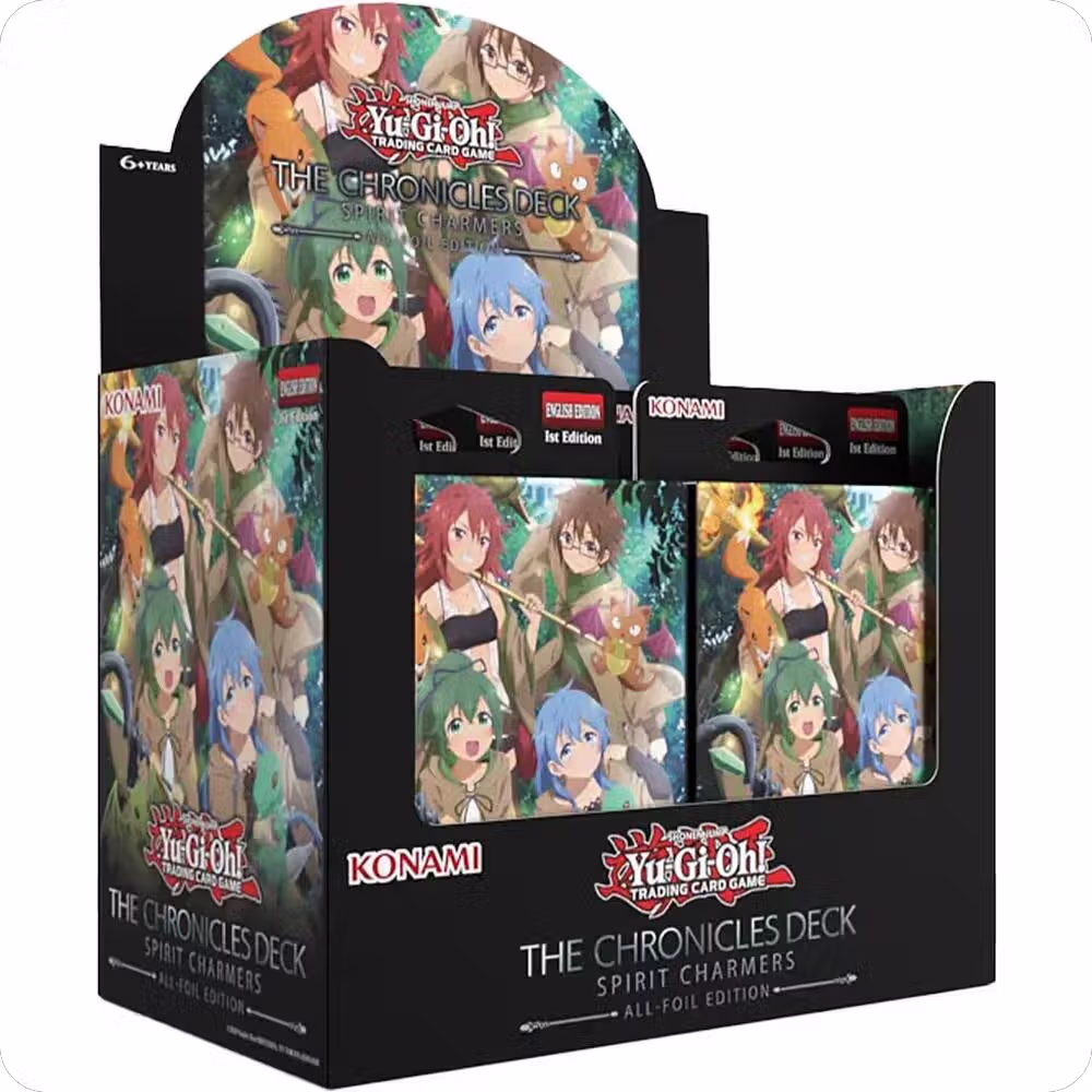 THE CHRONICLES DECK: Spirit Charmers (All-Foil Edition) Deck Display, THE CHRONICLES DECK: Spirit Charmers (All-Foil Edition) — Yu-Gi-Oh! card price