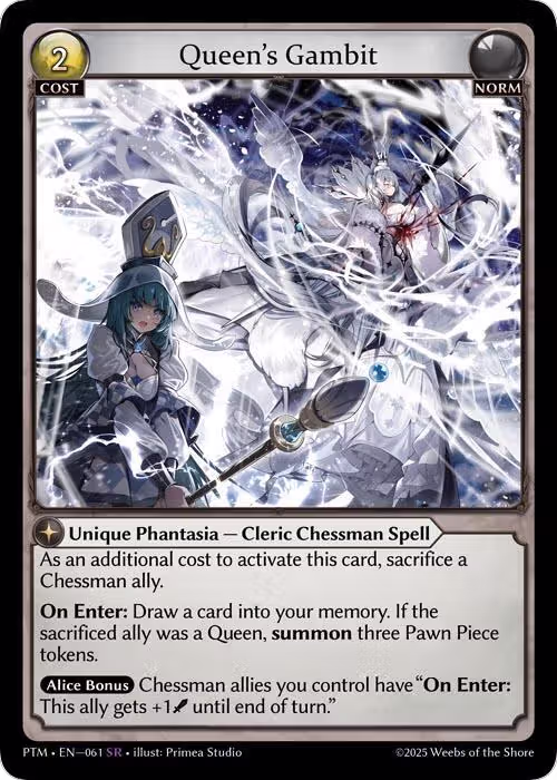 Queen's Gambit (061), Phantom Monarchs — Grand Archive card price