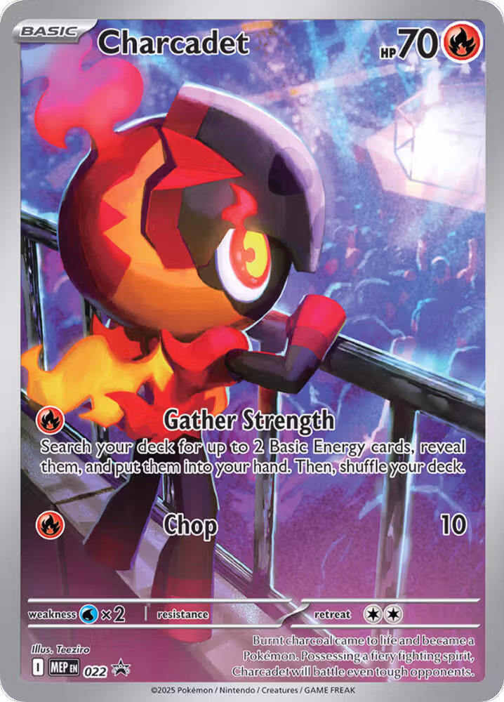 Charcadet - 022 (022), Mega Evolution Promo — Pokémon card price