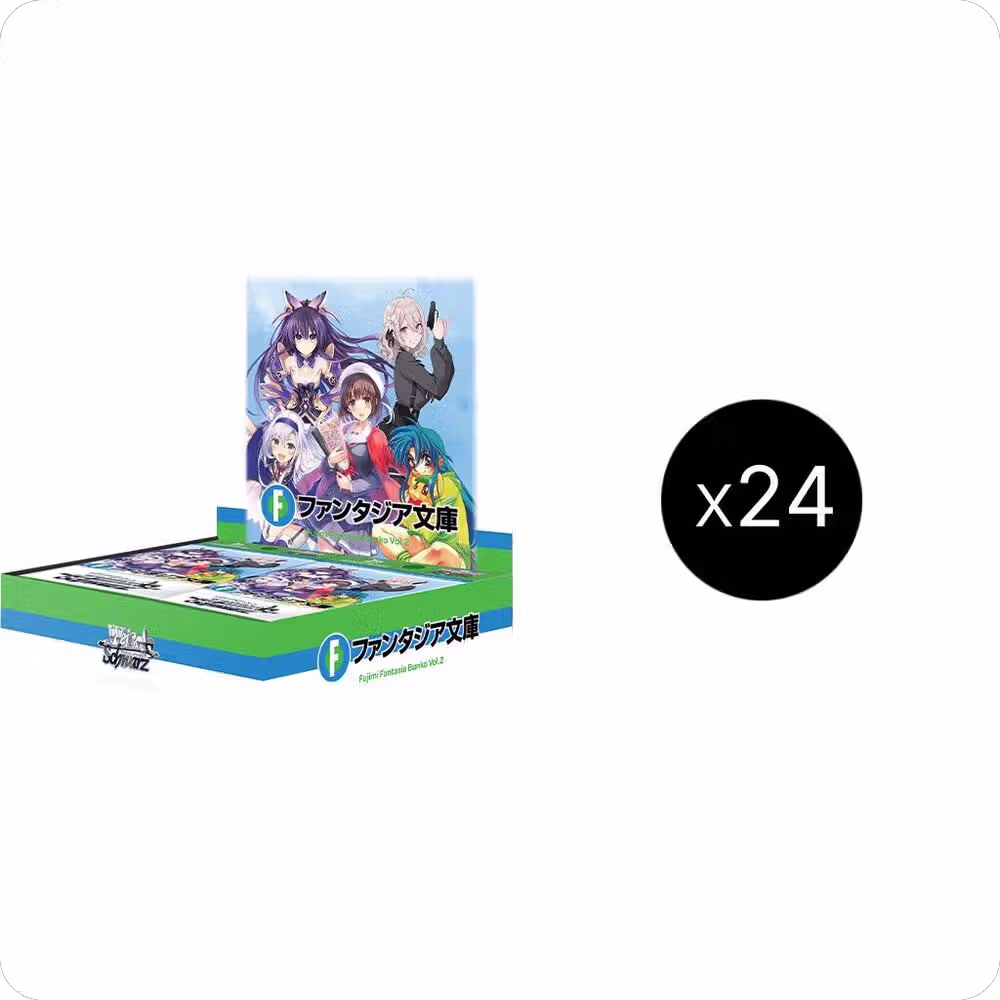 Fujimi Fantasia Bunko Vol. 2 Booster Box Case, Fujimi Fantasia Bunko Vol.2 — Weiß Schwarz sealed product price