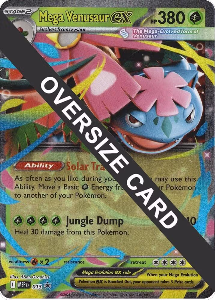 Mega Venusaur ex - 013 (013), Jumbo Cards — Pokémon card price